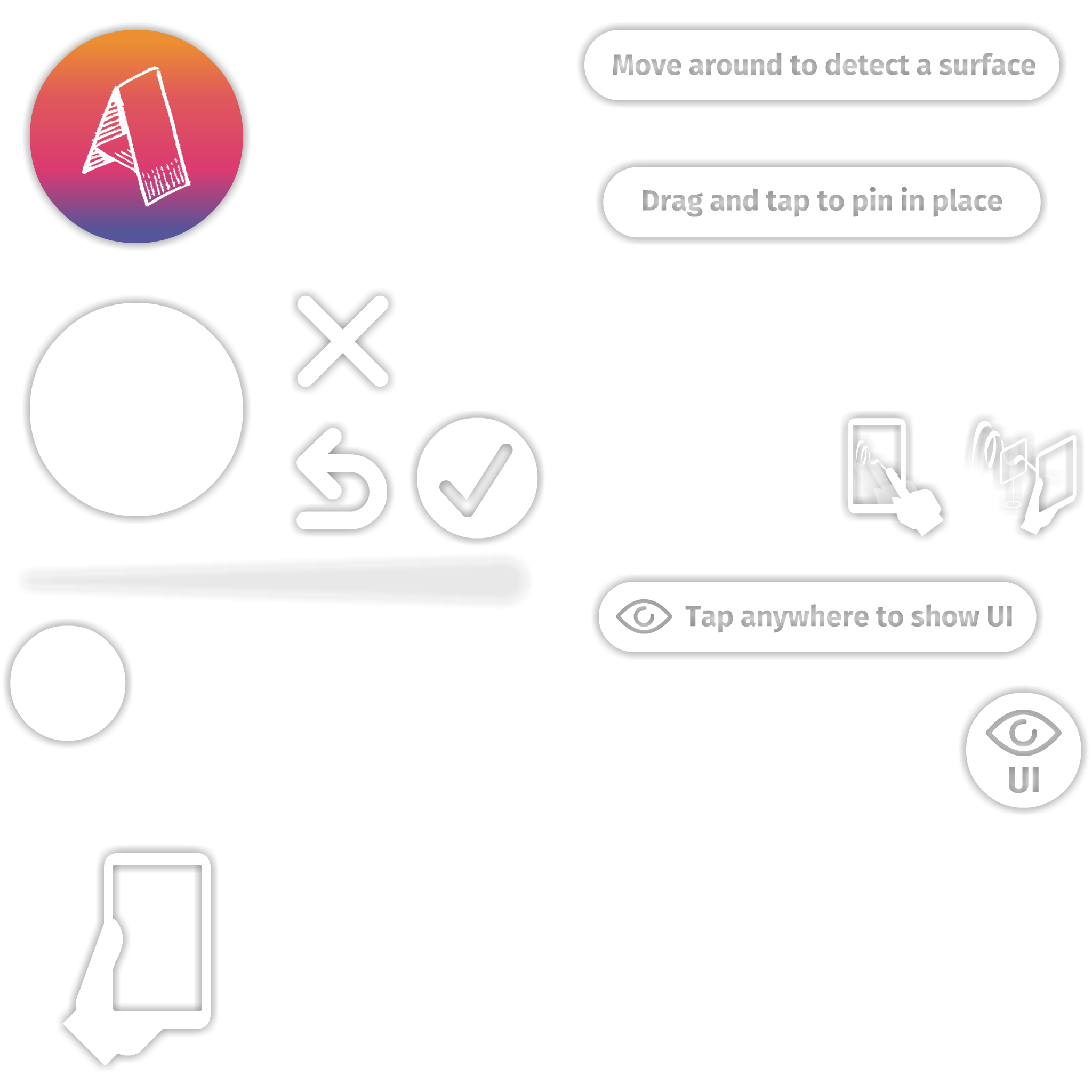augmented reality user interface graphics